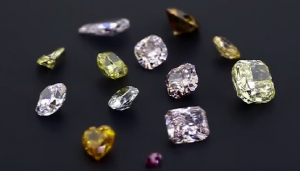 coloured diamonds