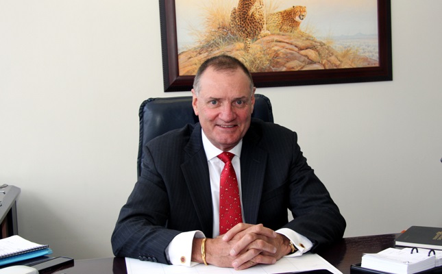 Ernie Blom, President, World Federation of Diamond Bourses