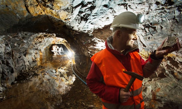 Scotgold Resources chief Richard Gray at the Cononish goldmine