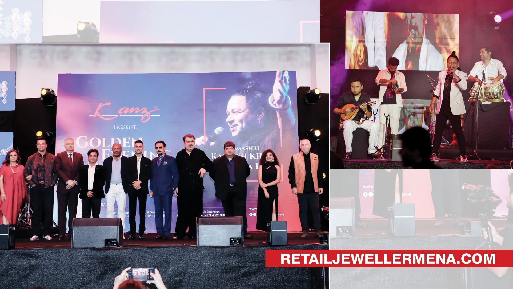 Kanz Jewels wins over customers’ hearts with electrifying event featuring Indian singer Kailash Kher