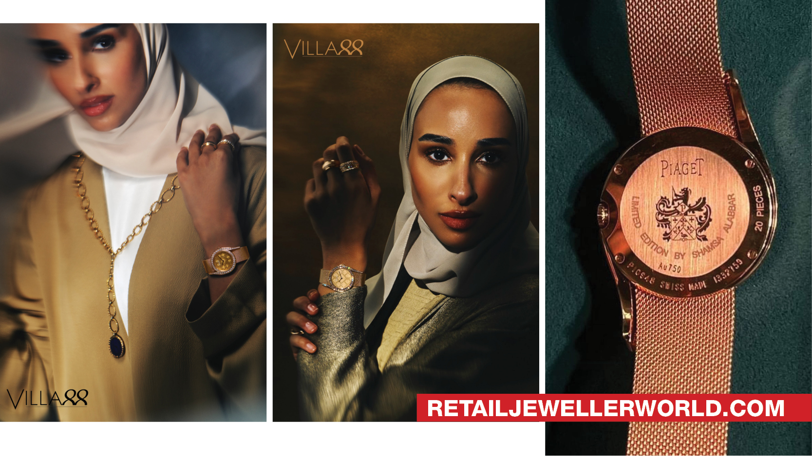 Jewellery designer Shamsa Alabbar teams up with Piaget to create watch steeped in Arabic symbolism