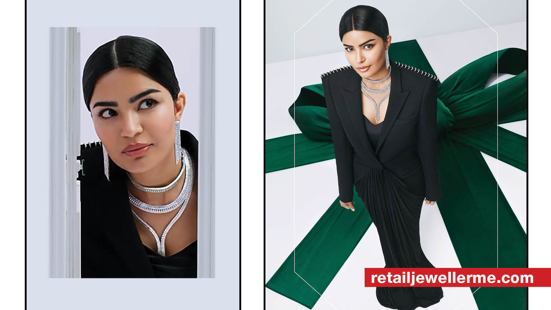 French jewellery brand Boucheron’s latest ‘Gates of Wonders’ festive campaign features Saudi actress Mila Al Zahrani