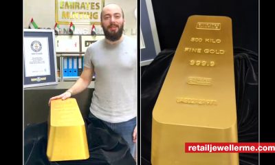 World’s largest gold bar unveiled at the Dubai Gold Souk Extension