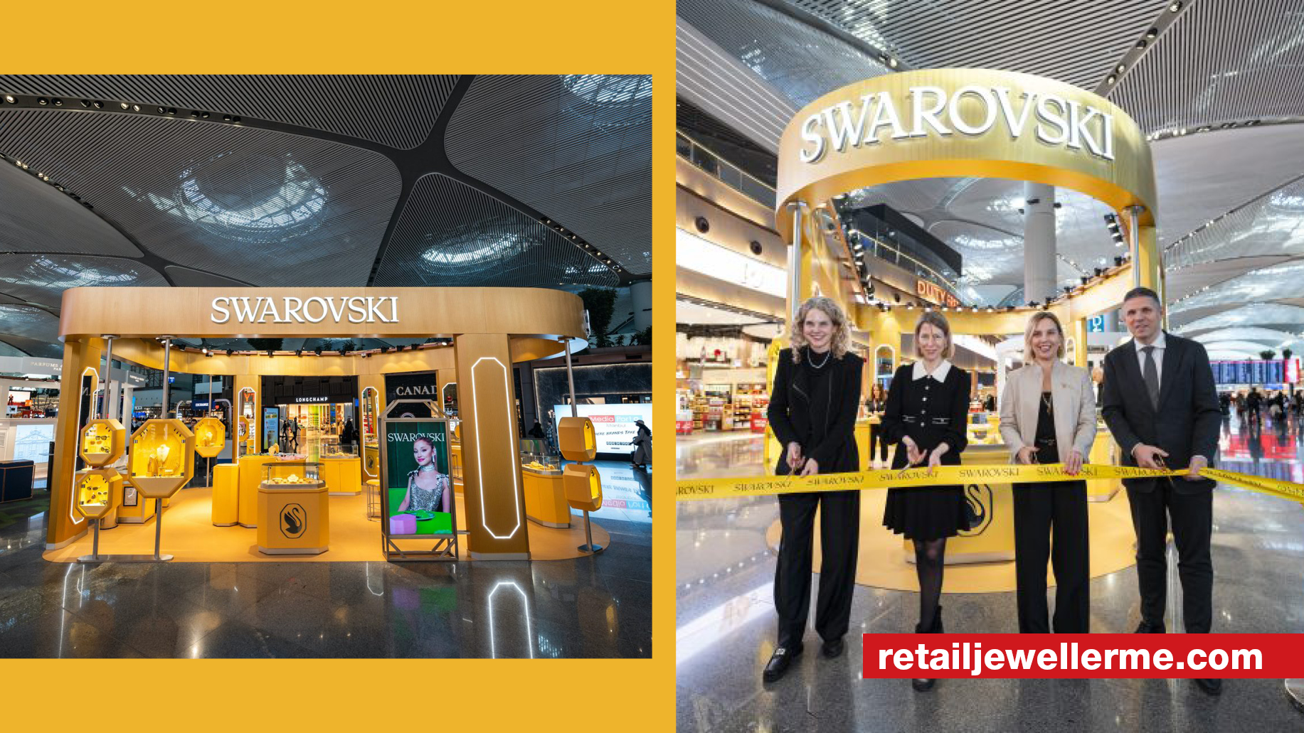 Swarovski elevates travel retail with WonderLux pop-up at Istanbul airport in collaboration with Unifree Duty Free and Gebr. Heinemann