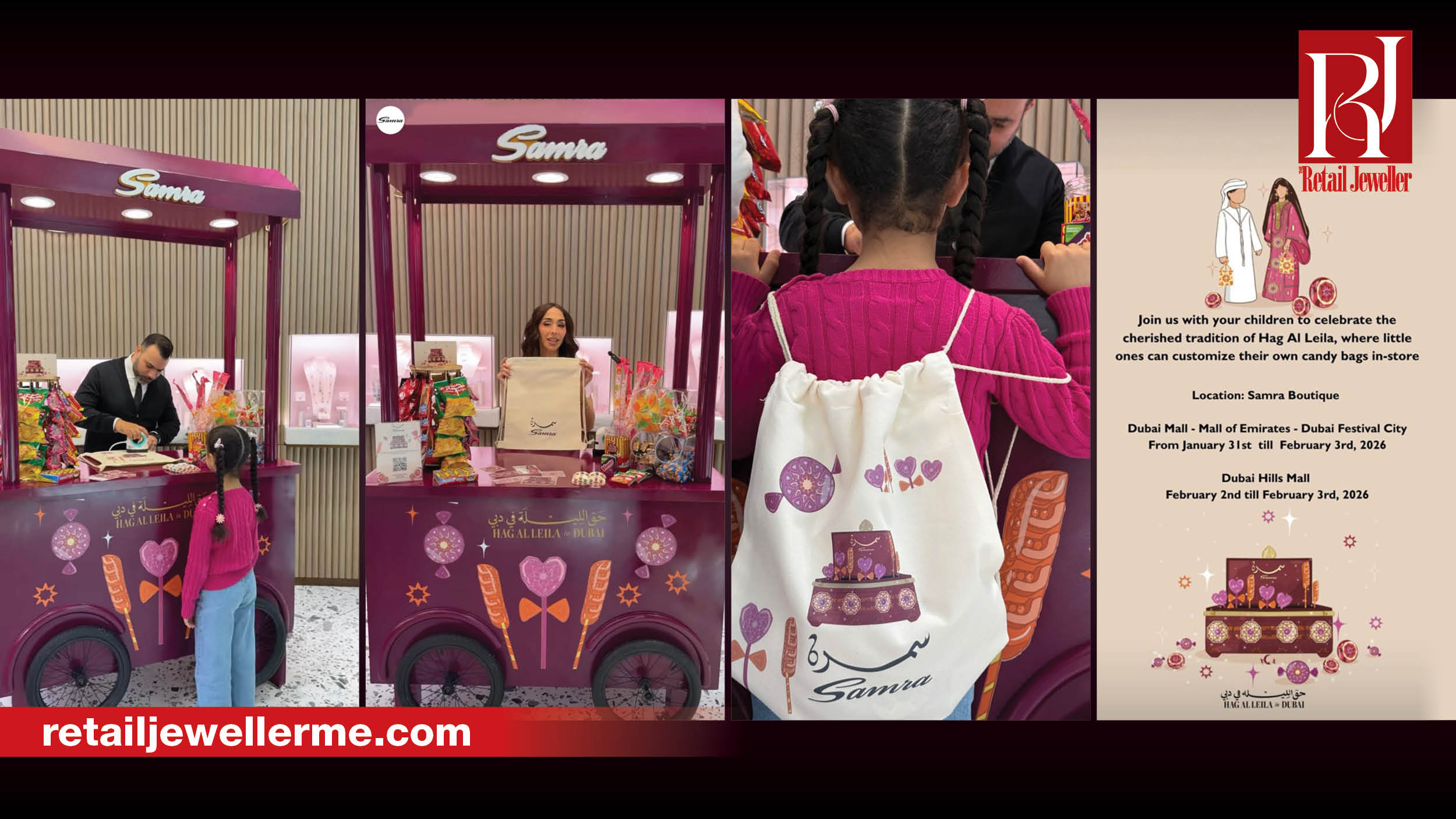 Samra Jewellery celebrates Hag Al Leila tradition with festive in-store family activities