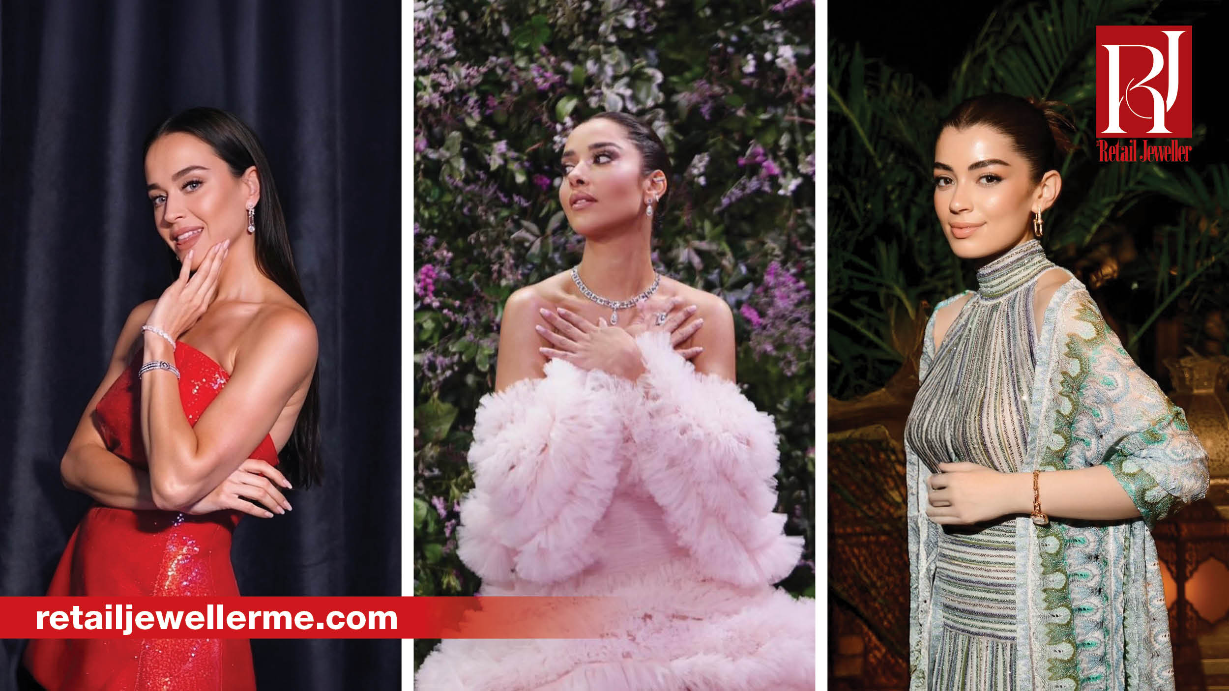 Celebrities showcase regional and global jewellery brands across the Middle East