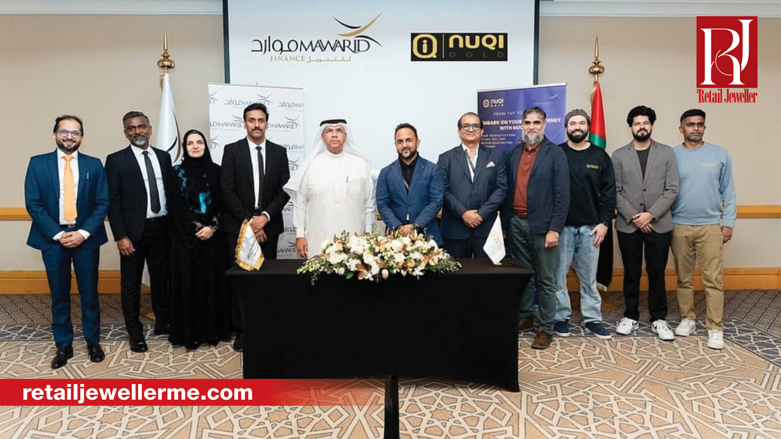 Digital gold platform Nuqi Gold and Islamic finance and investment firm Mawarid Finance have signed a memorandum of understanding to introduce what is positioned as the Gulf Cooperation Council