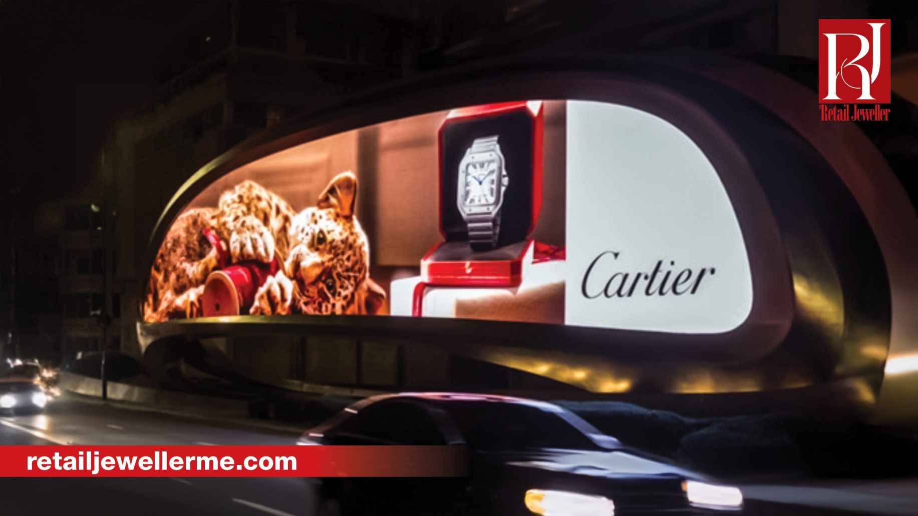 Cartier stands out in UAE market with OOH campaign for jewellery featuring the panther