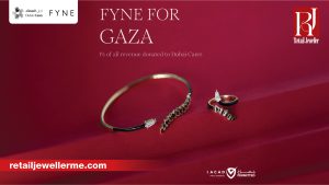 Dubai-based retailer Fyne Jewellery has extended its sustainability approach to include humanitarian support through its recent ‘Fyne for Gaza’ initiative