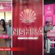 Nyla Usha inaugurates Nishka Momentous Jewellery's new showroom at Safari Mall in Sharjah.