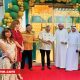 Karat World Gold & Diamonds inaugurates its new showroom in Al Muraqqabat, Dubai, with dignitaries and guests.