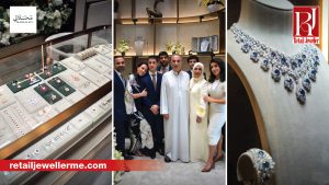 Mahallati Jewellery's flagship boutique at The District, Dubai Mall, showcasing its refreshed brand identity and bespoke high jewellery.