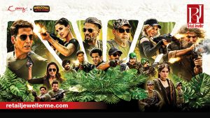 Kanz Jewels has a brand association with the recently-released Bollywood comedy-action Hindi film ‘Welcome to the Jungle’, starring actors Akshay Kumar, Suniel Shetty and Disha Patani