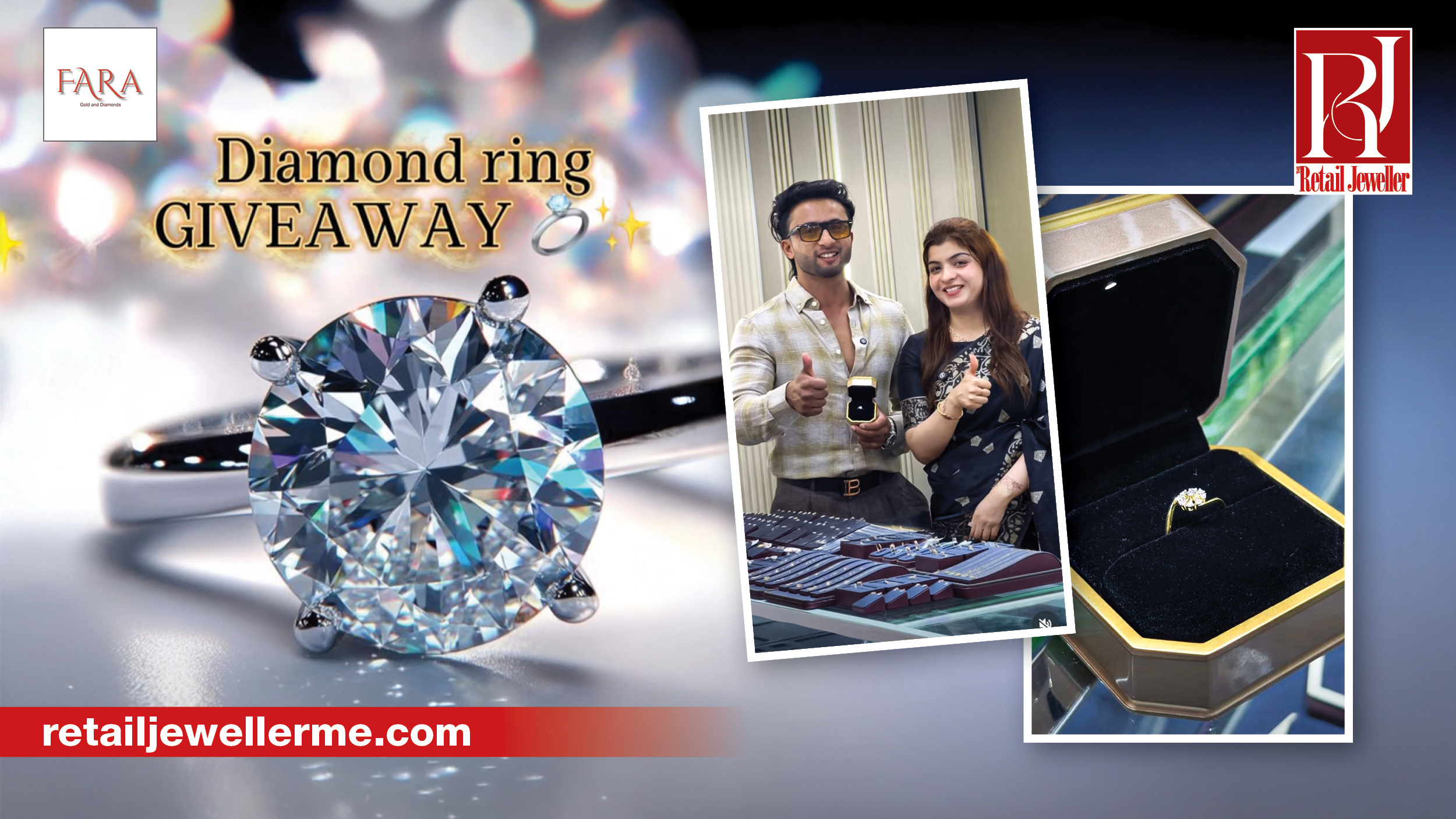 Fara Gold and Diamonds enters Dubai’s retail segment with a natural diamond giveaway campaign to engage consumers.