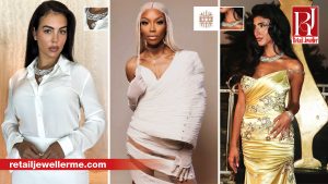 Celebrity jewellery appearances by Georgina Rodríguez, Brandy Norwood, Laila Abdallah, Sabah Jazairi and Amina Khalil