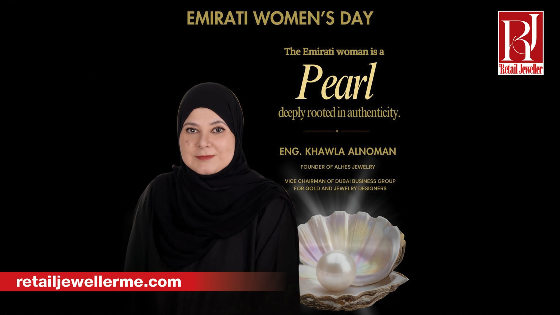 Dubai Business Group says the pearl best represents the Emirati woman’s identity