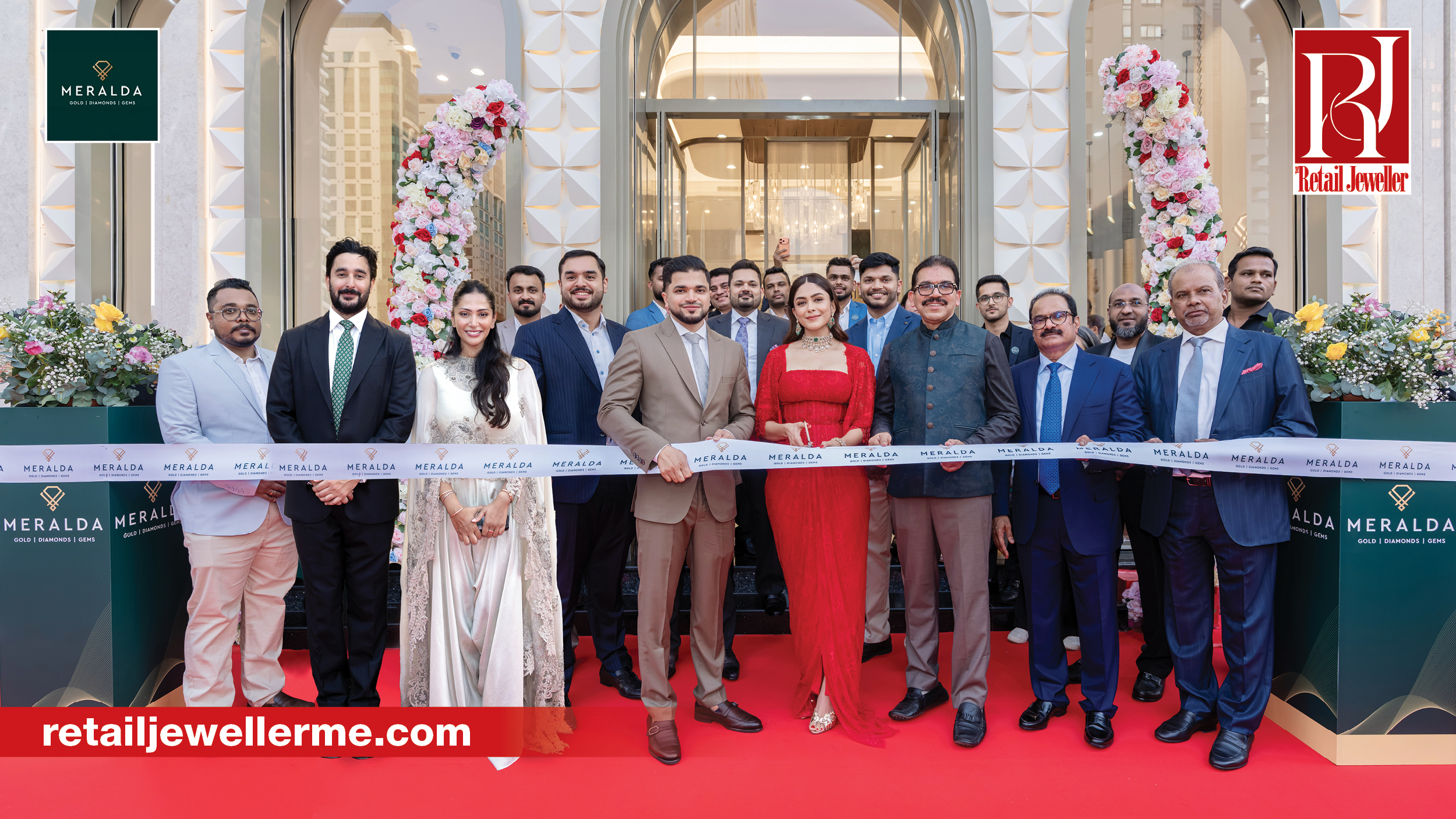 Meralda Jewels has opened its flagship store on Hamdan Street in Abu Dhabi, marking its latest retail expansion even as the jewellery house announced its target of a 50-store footprint across India