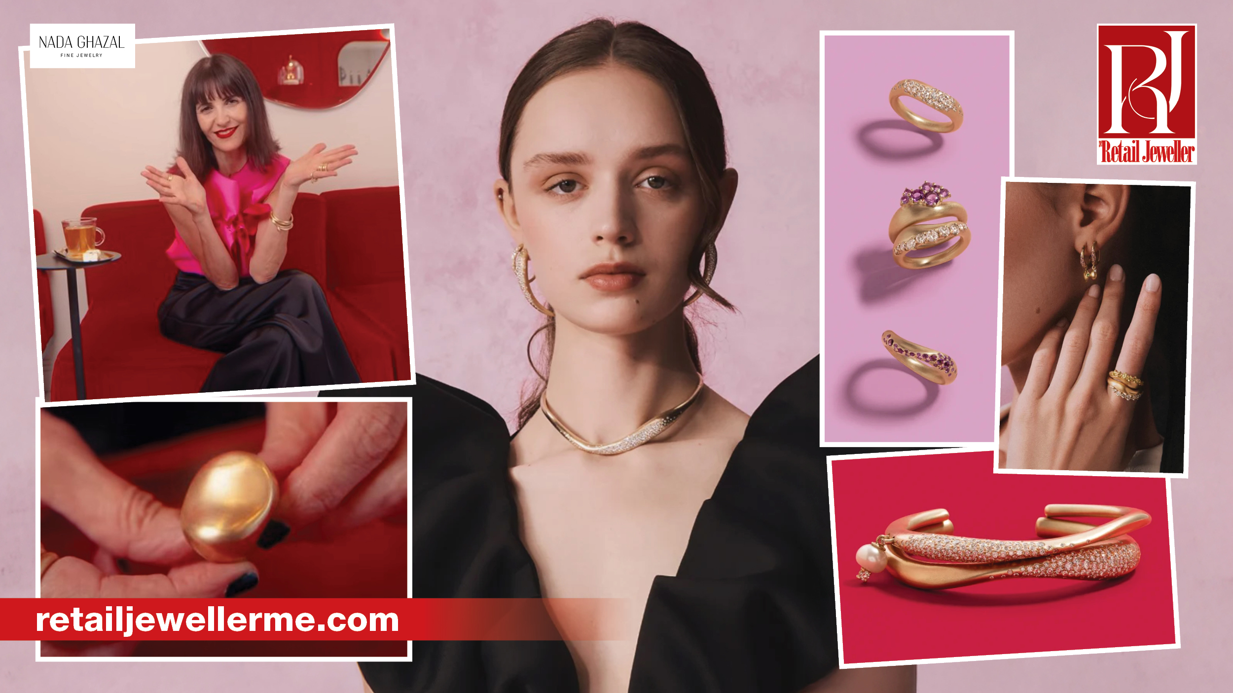 Nada Ghazal showcases sculptural fine jewellery inspired by Lebanese heritage, resilience and personal storytelling